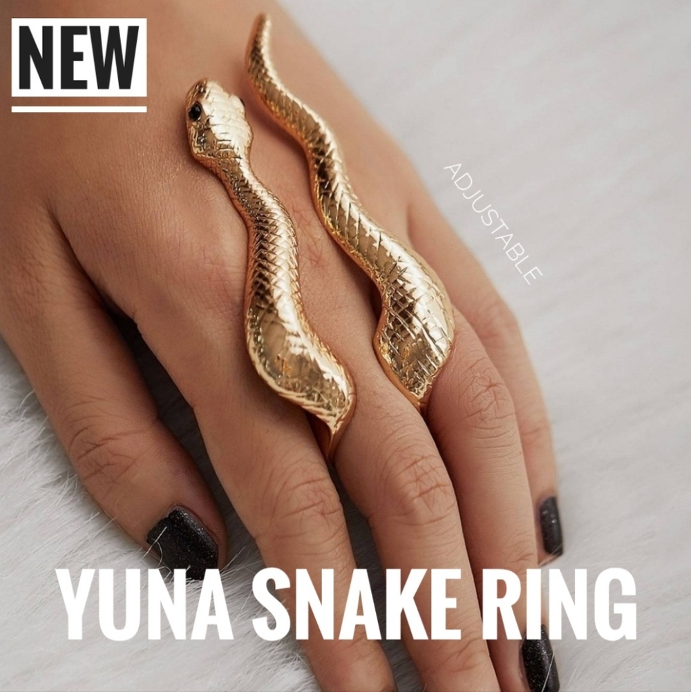 New! Yuna Snake Ring
